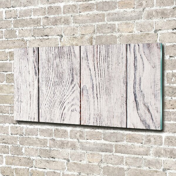Plexiglas foto Houten muur