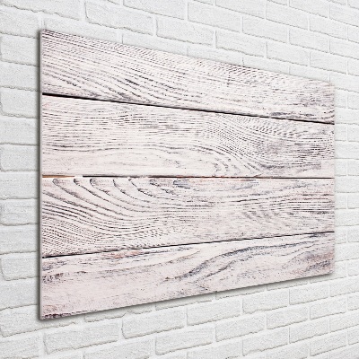 Plexiglas foto Houten muur