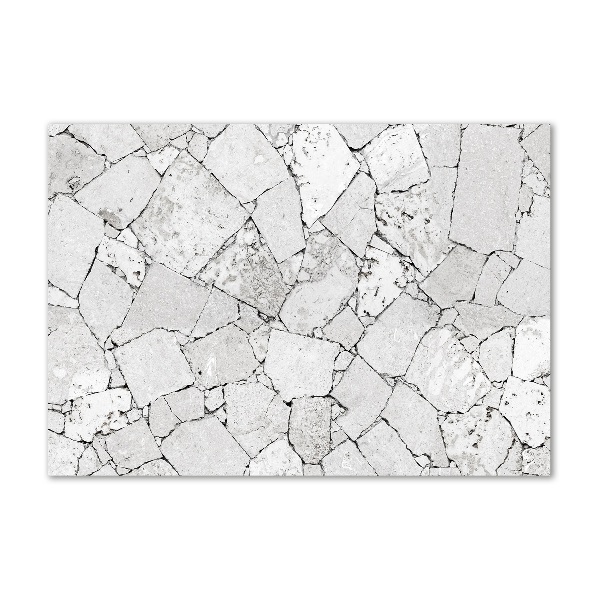 Foto in plexiglas Stenen muur