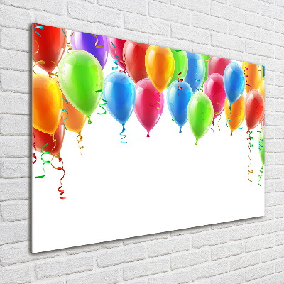 Schilderij op acrylglas Kleurrijke ballonnen