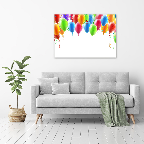 Schilderij op acrylglas Kleurrijke ballonnen