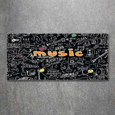 Foto in plexiglas Muzikale symbolen