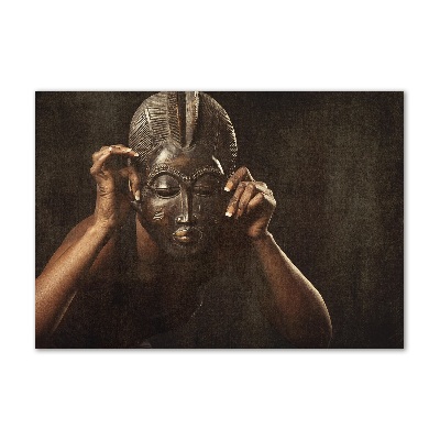Foto plexiglas Afrikaans masker