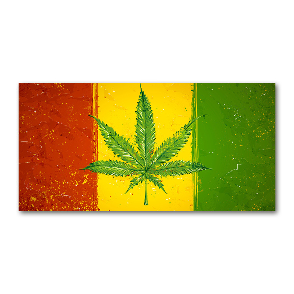 Plexiglas foto Rasta-vlag
