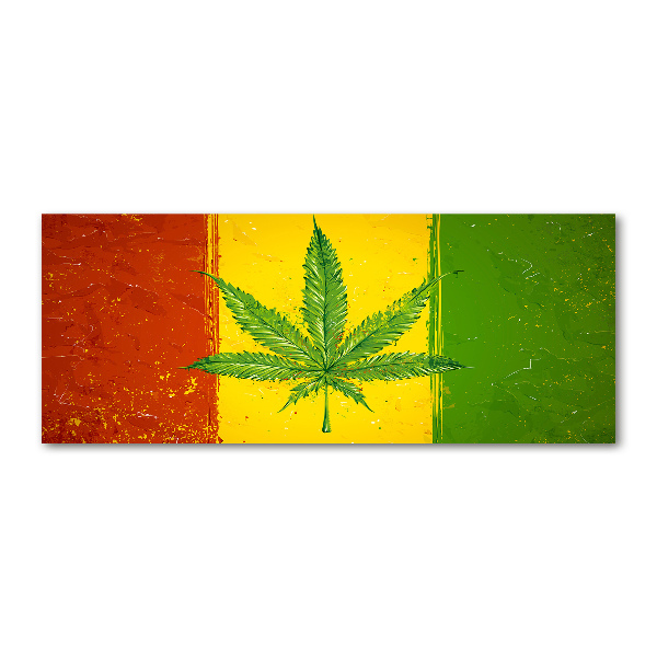 Plexiglas foto Rasta-vlag