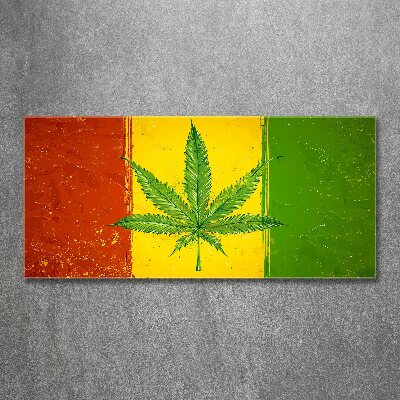 Plexiglas foto Rasta-vlag