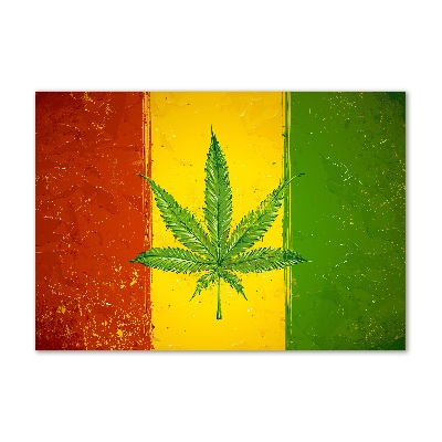 Plexiglas foto Rasta-vlag