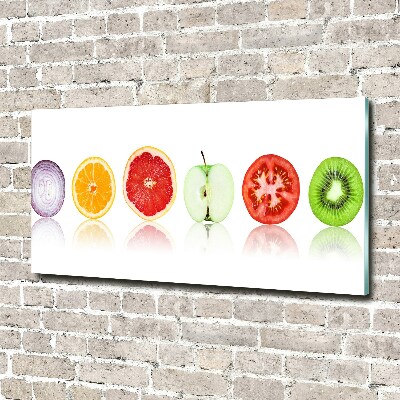 Schilderij op acrylglas Fruit en groenten