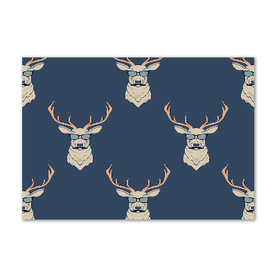 Plexiglas schilderij Hipster hert