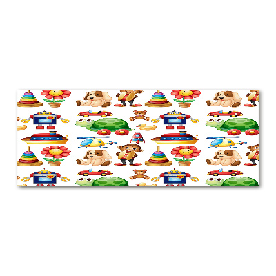 Schilderij op acrylglas Speelgoed