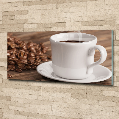 Foto plexiglas Een kopje koffie