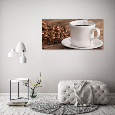 Foto plexiglas Een kopje koffie