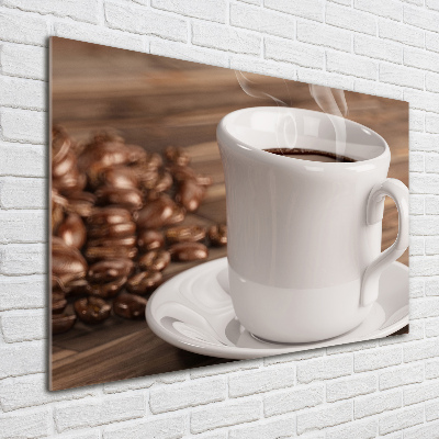 Foto plexiglas Een kopje koffie
