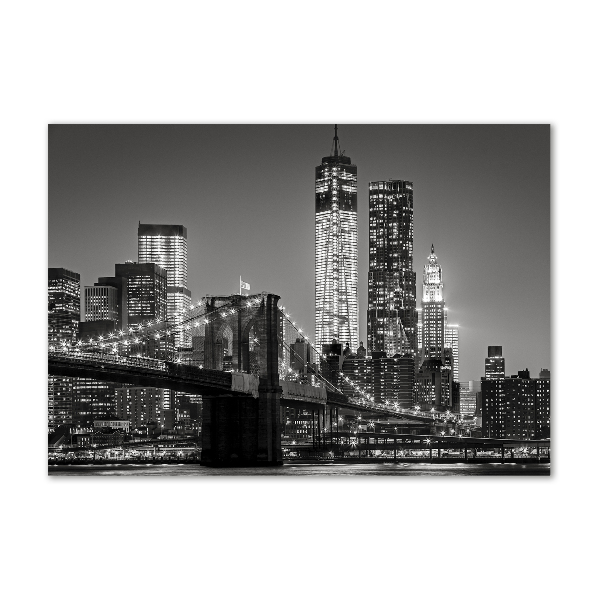 Foto op plexiglas Manhattan 's nachts