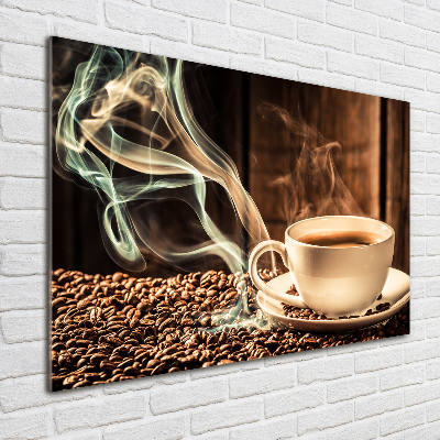 Foto op plexiglas Aromatische koffie