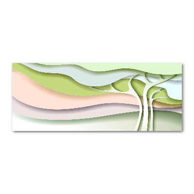 Foto op plexiglas Abstracte boom