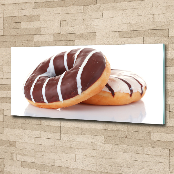Foto plexiglas Chocoladedonuts
