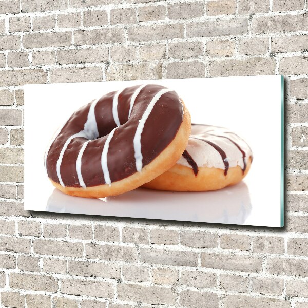 Foto plexiglas Chocoladedonuts