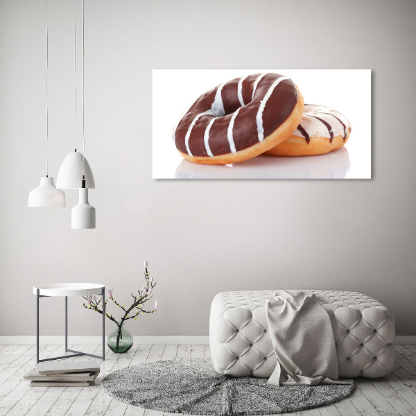 Foto plexiglas Chocoladedonuts