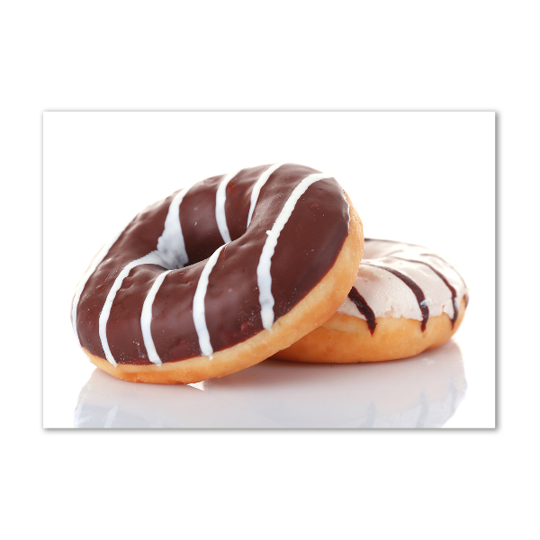 Foto plexiglas Chocoladedonuts