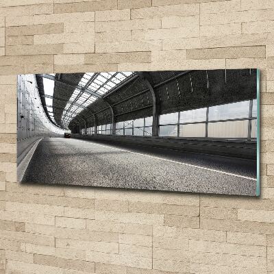 Foto in plexiglas Weg in de tunnel