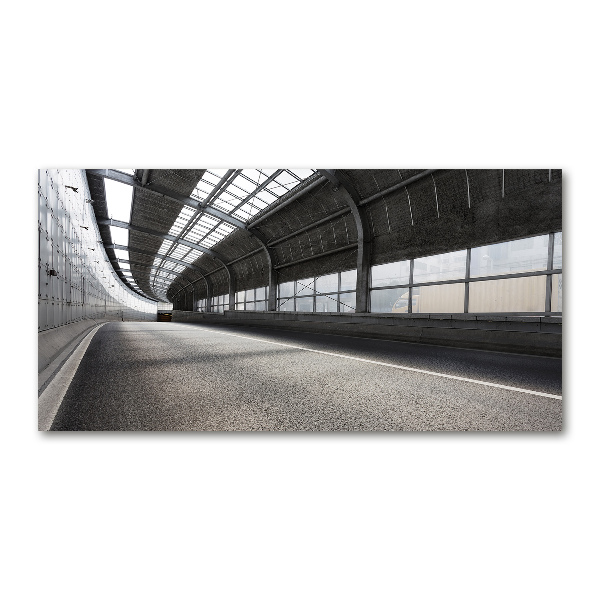 Foto in plexiglas Weg in de tunnel