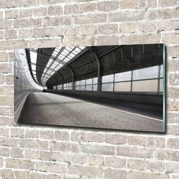 Foto in plexiglas Weg in de tunnel