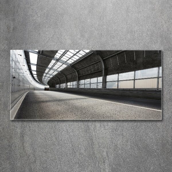 Foto in plexiglas Weg in de tunnel