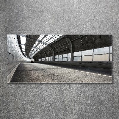 Foto in plexiglas Weg in de tunnel