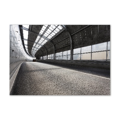 Foto in plexiglas Weg in de tunnel