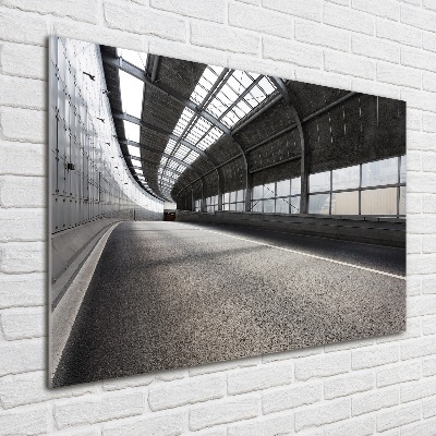 Foto in plexiglas Weg in de tunnel