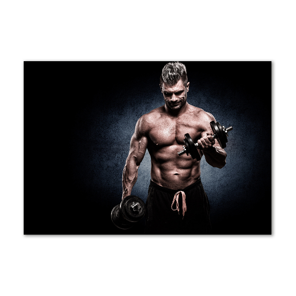 Schilderij op acrylglas Spieropbouw