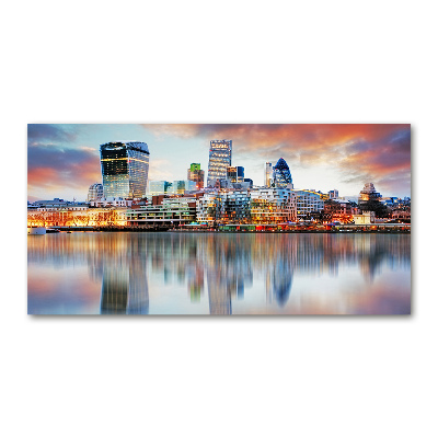 Plexiglas schilderij Londen panorama