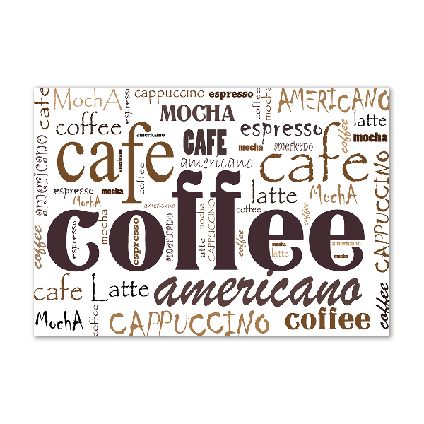 Foto plexiglas Koffie