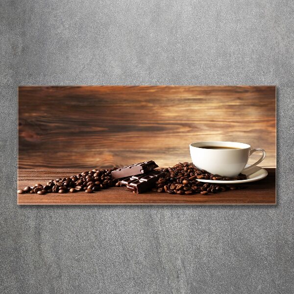 Foto in plexiglas Koffie en chocolade