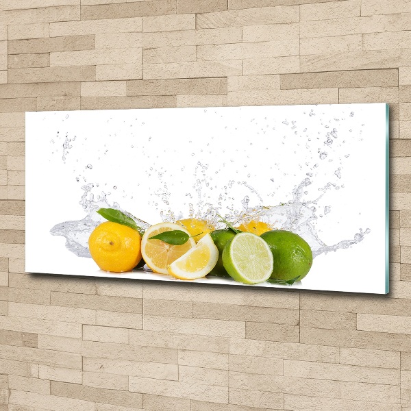 Plexiglas schilderij Citrus en water