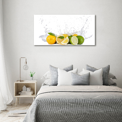 Plexiglas schilderij Citrus en water