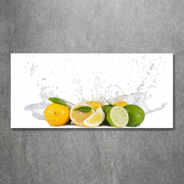 Plexiglas schilderij Citrus en water