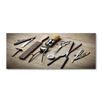 Plexiglas foto Herenkapper