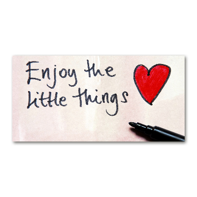 Schilderij op acrylglas Kleine dingen