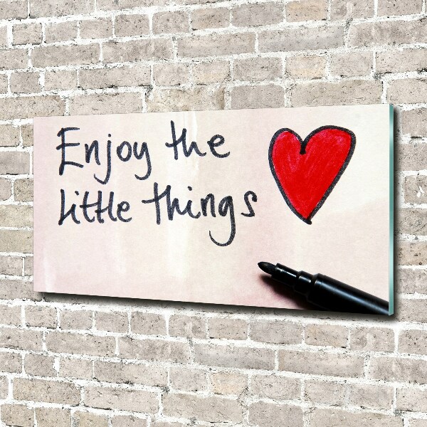 Schilderij op acrylglas Kleine dingen