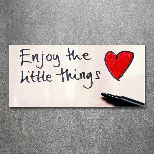 Schilderij op acrylglas Kleine dingen