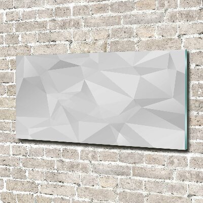 Plexiglas schilderij Abstracte driehoeken