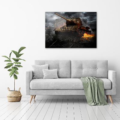Obraz zdjęcie nowoczesny akrylowy Czołg