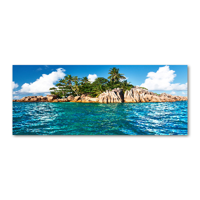 Schilderij op acrylglas Tropisch eiland