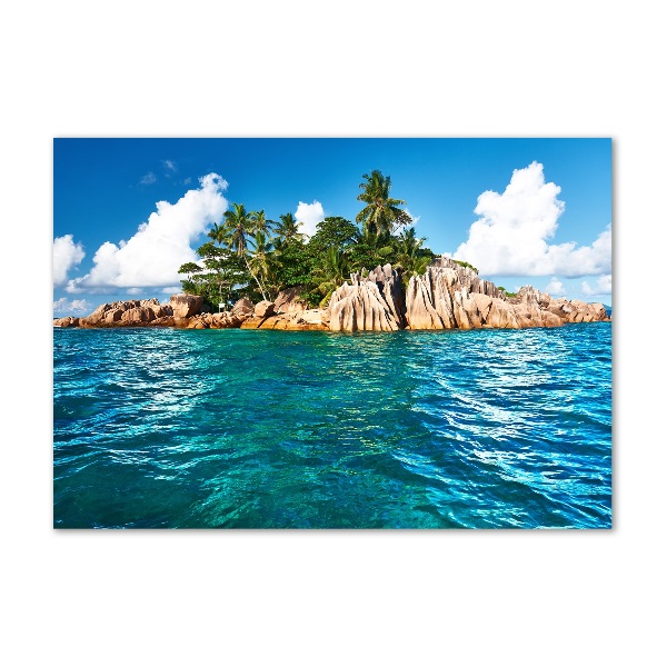 Schilderij op acrylglas Tropisch eiland