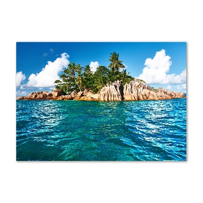 Schilderij op acrylglas Tropisch eiland