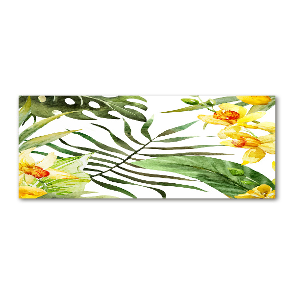 Plexiglas foto Tropische bloemen