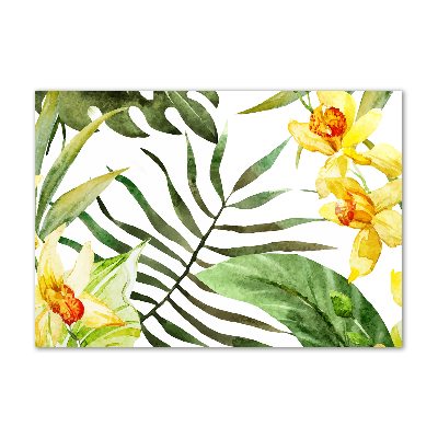 Plexiglas foto Tropische bloemen