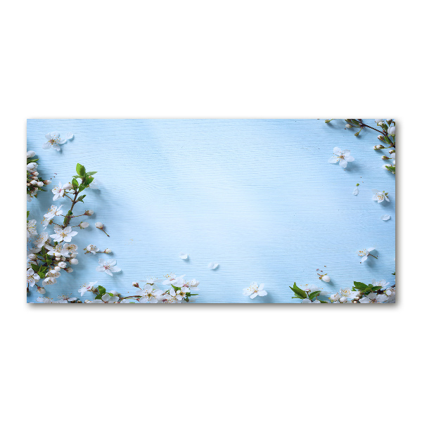 Foto plexiglas Achtergrond met kersenbloesems